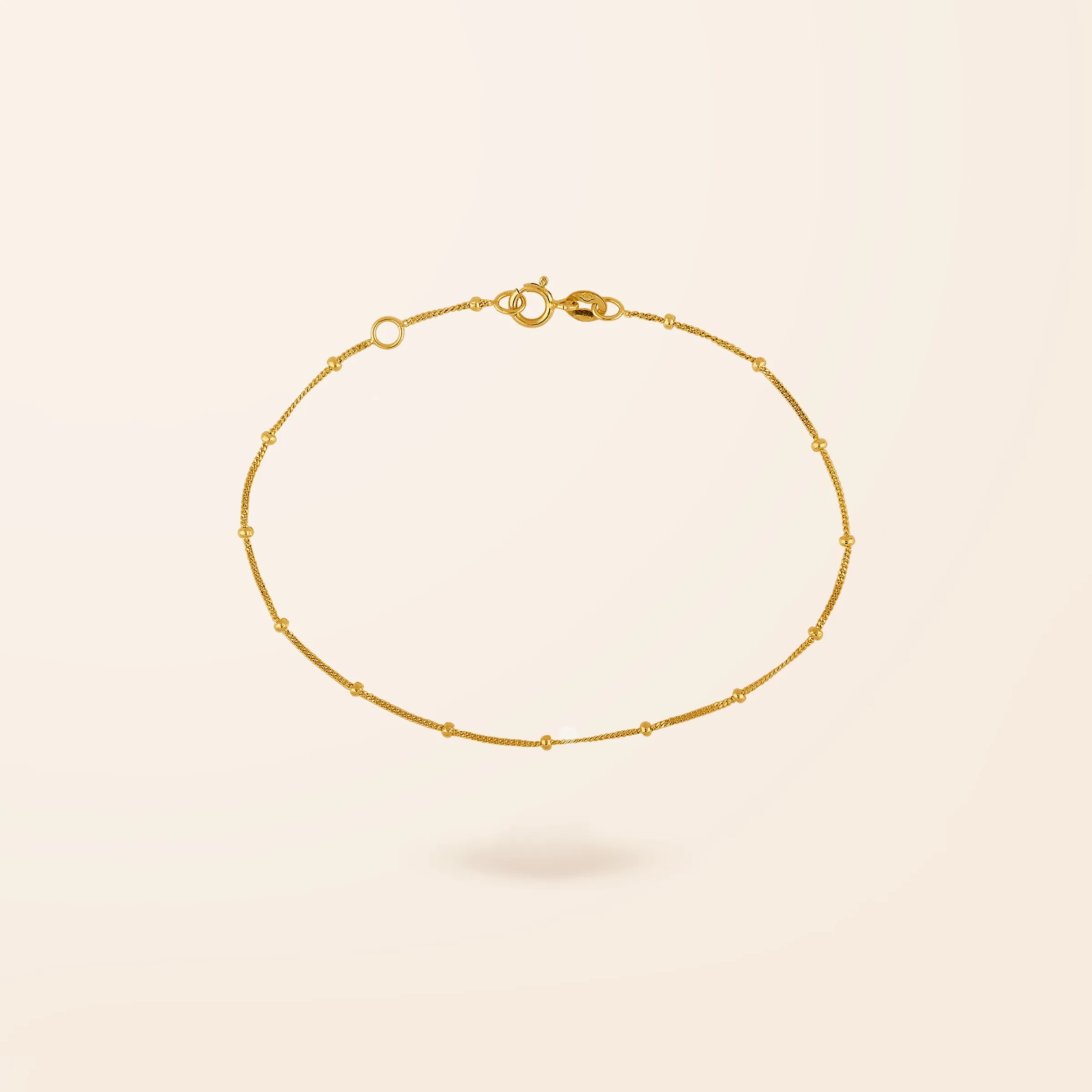 10K Gold Satellite Bracelet