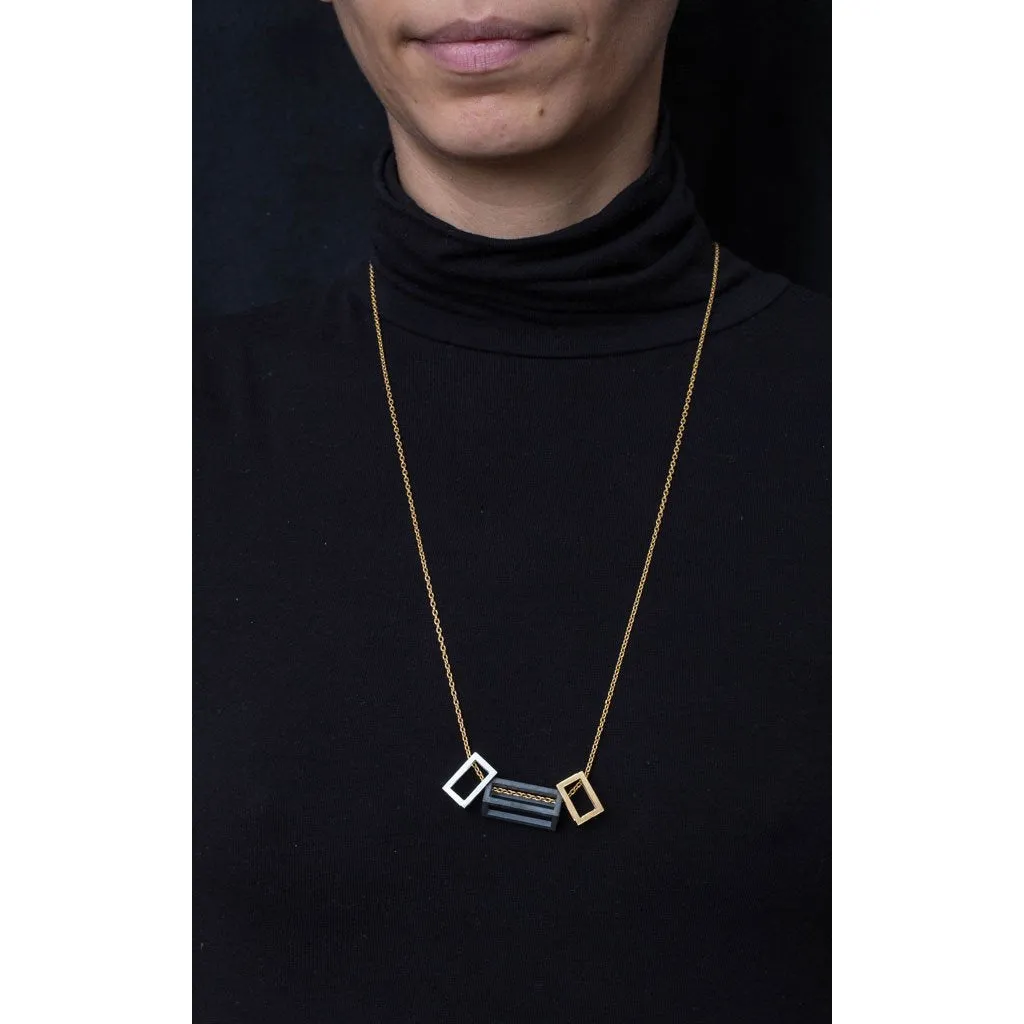 A 108.S - Small Rectangle Pendant