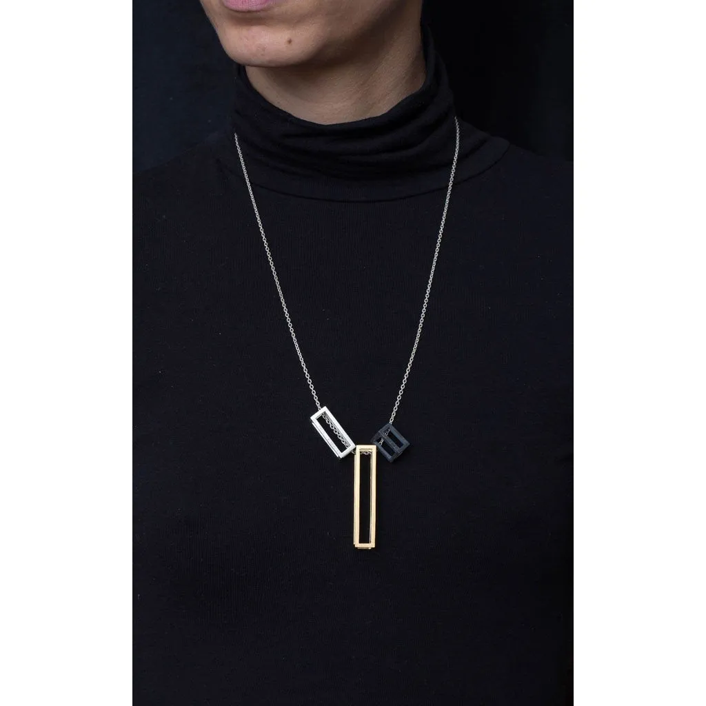 A 108.S - Small Rectangle Pendant