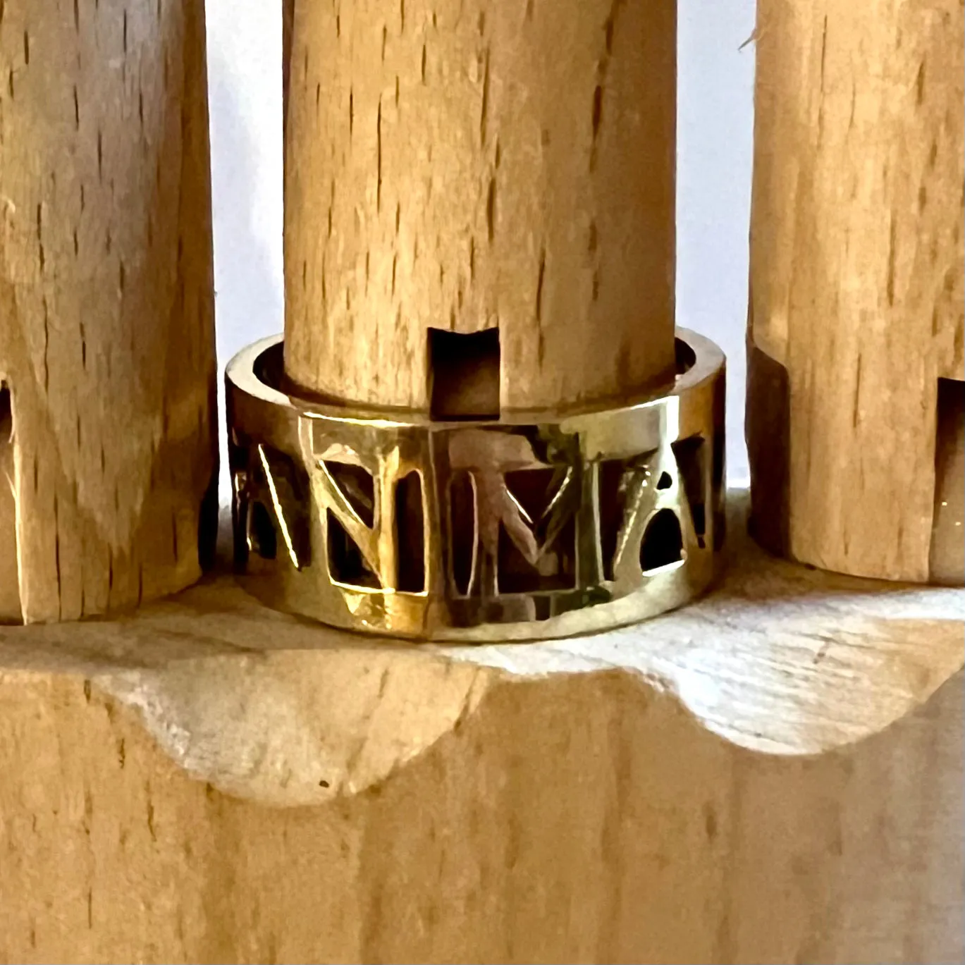 Anima Roman Ring - Brass