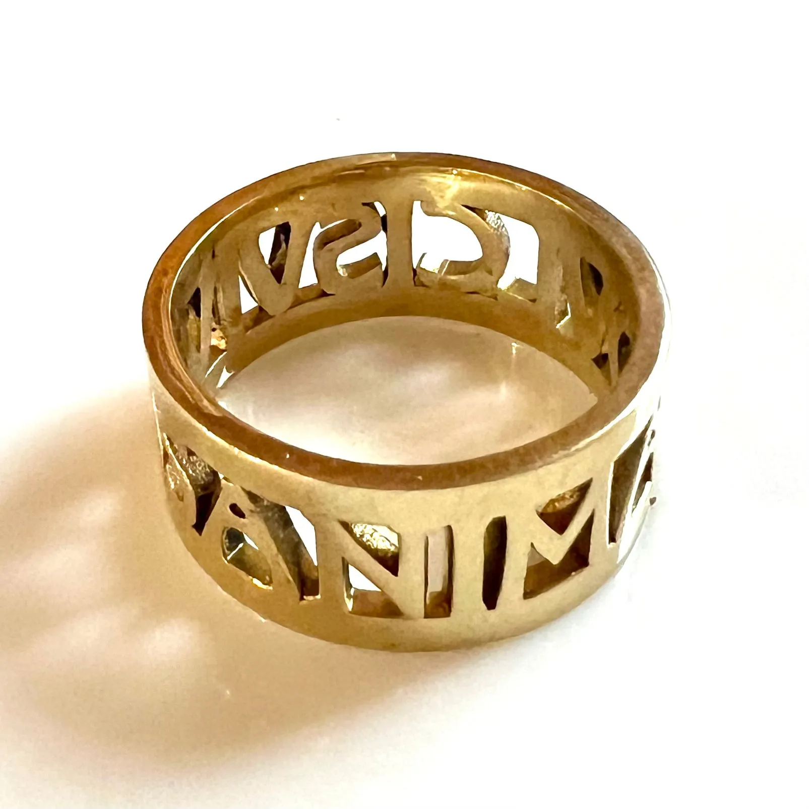 Anima Roman Ring - Brass