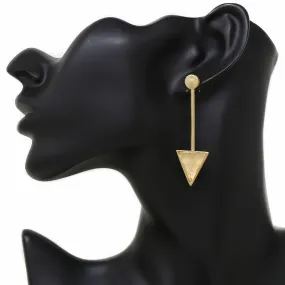 Arrow Shape Drop Earrings