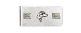 Beagle Money Clip Jewelry Sterling Silver Handmade Dog Money Clip CH36-MC