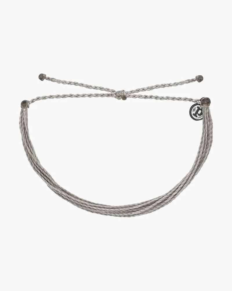 Bright Solid Bracelet in Silver Light Pura Vida