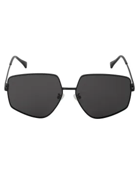 Carlton London Black Toned Black Polarised And Uv Protected Lens Unique/Distinctive Sunglasses For Women