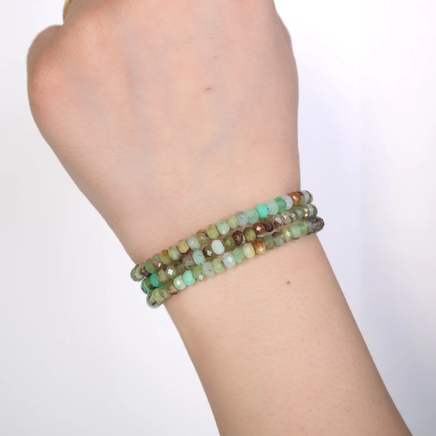 Chrysoprase Convertible Bracelet-Necklace