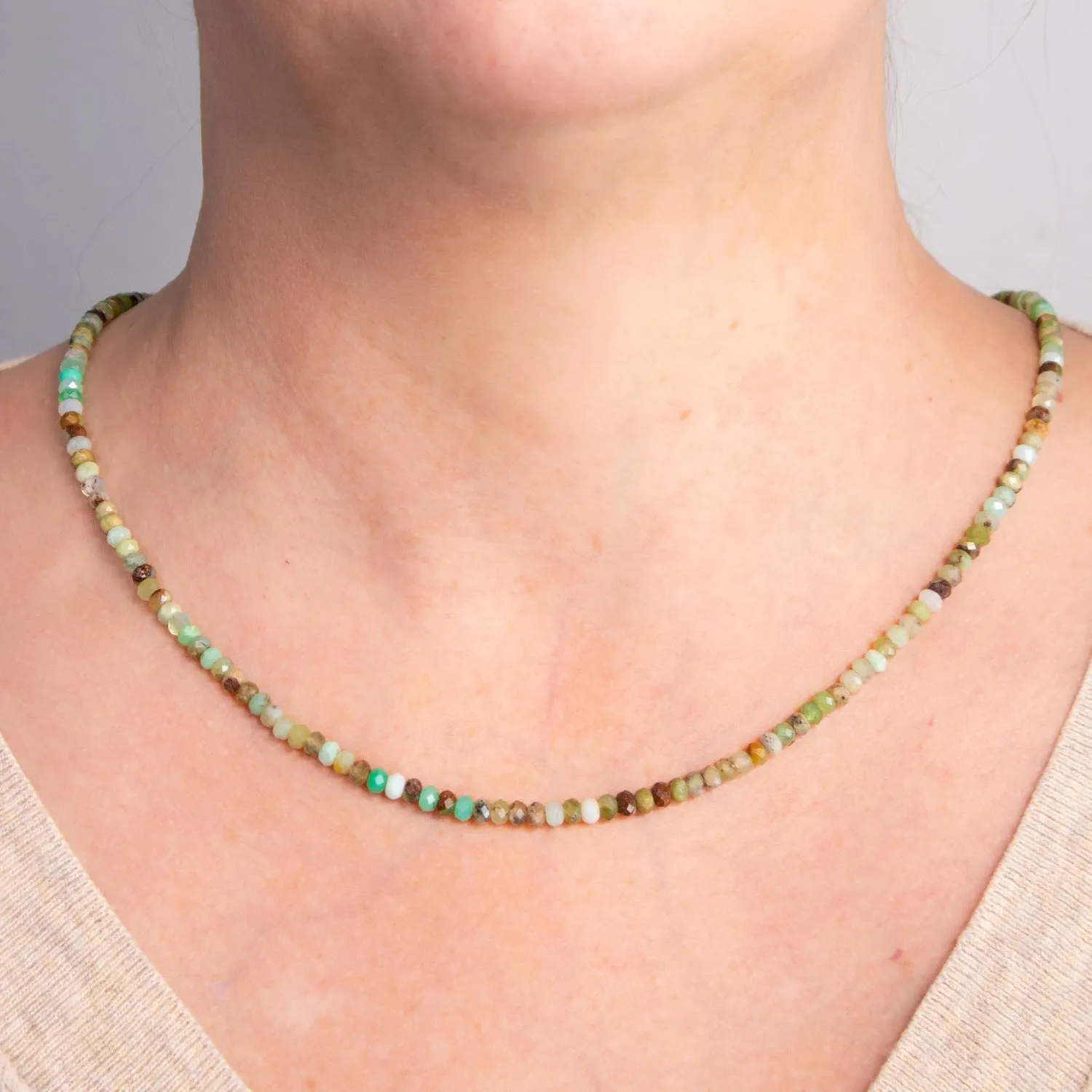 Chrysoprase Convertible Bracelet-Necklace