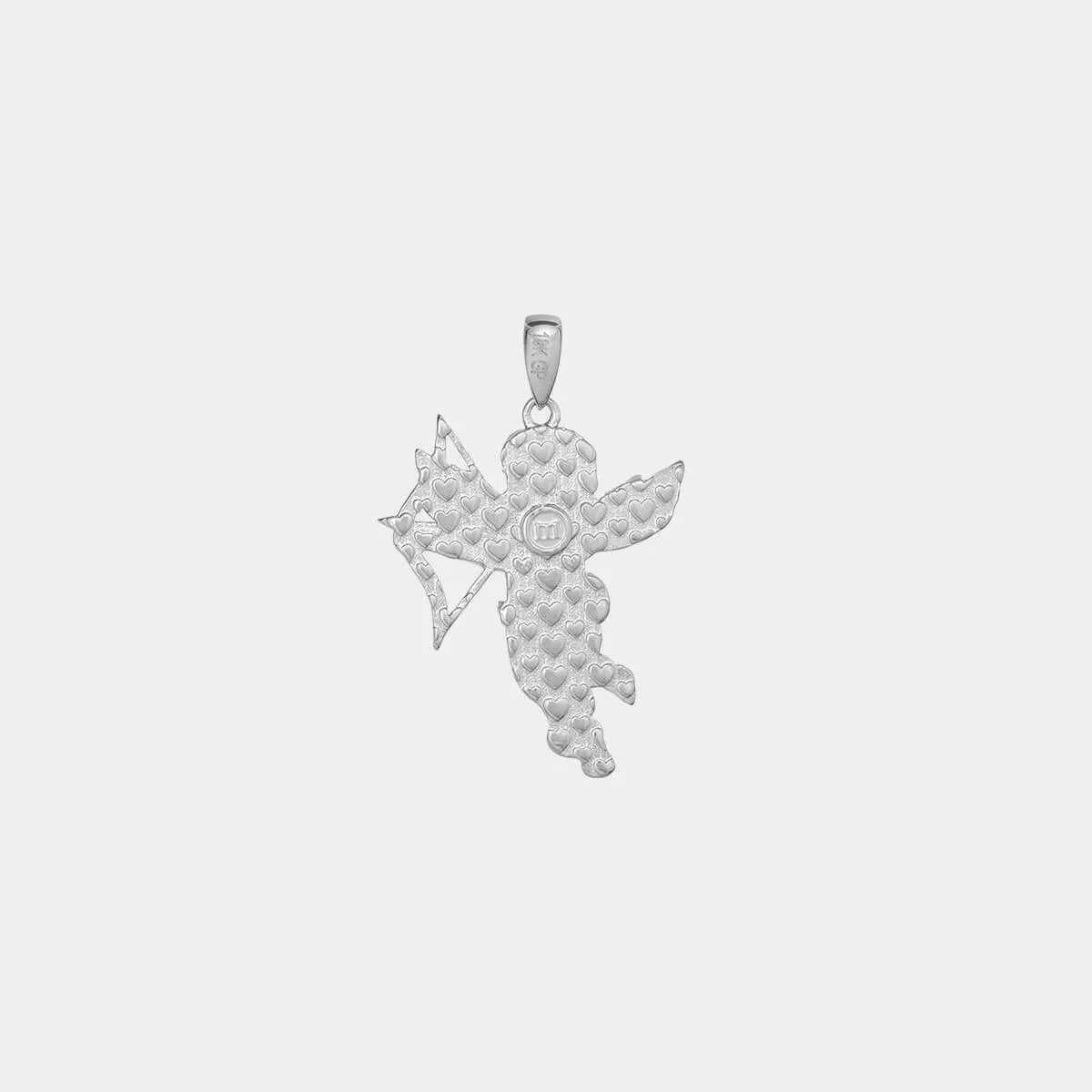 Cupid Pendant - White Gold