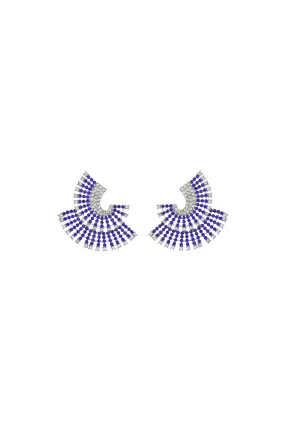 DIVA EARRINGS COBALT