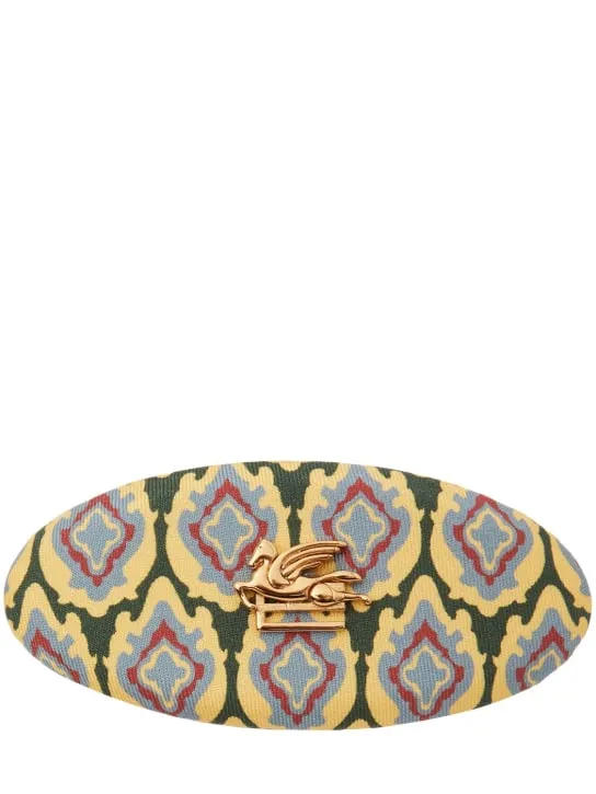 Etro   Printed hair clip 