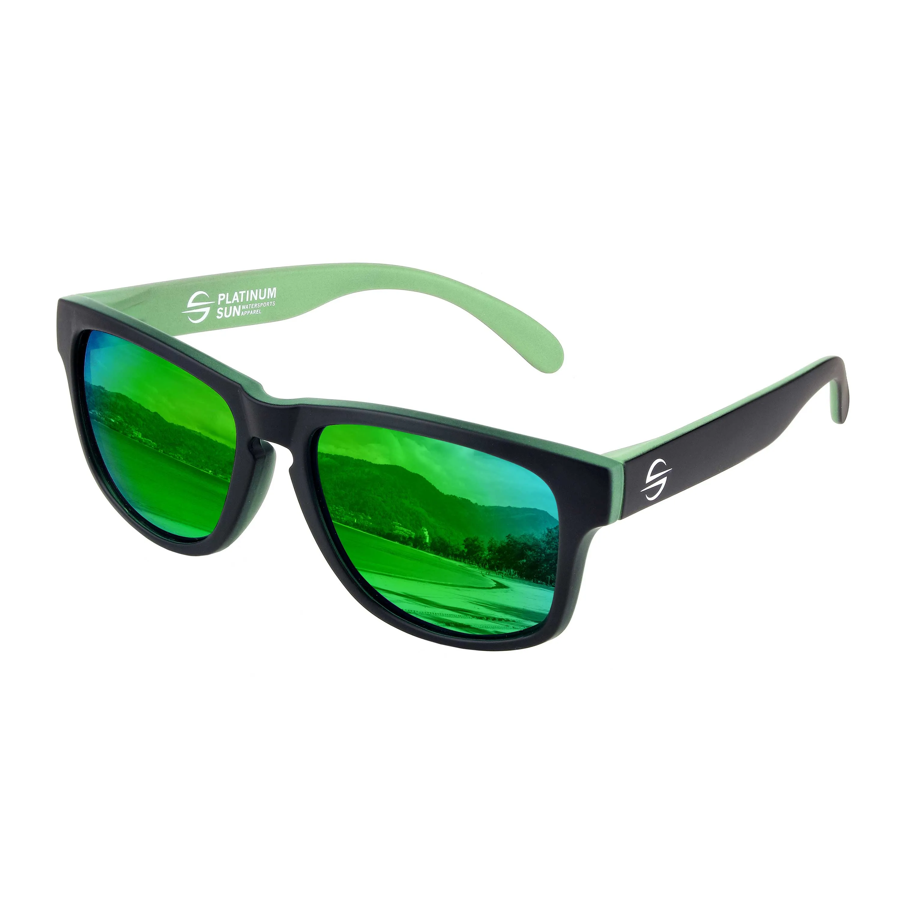 Floating Polarized Sunglasses Mirror Coating UV400 | Green