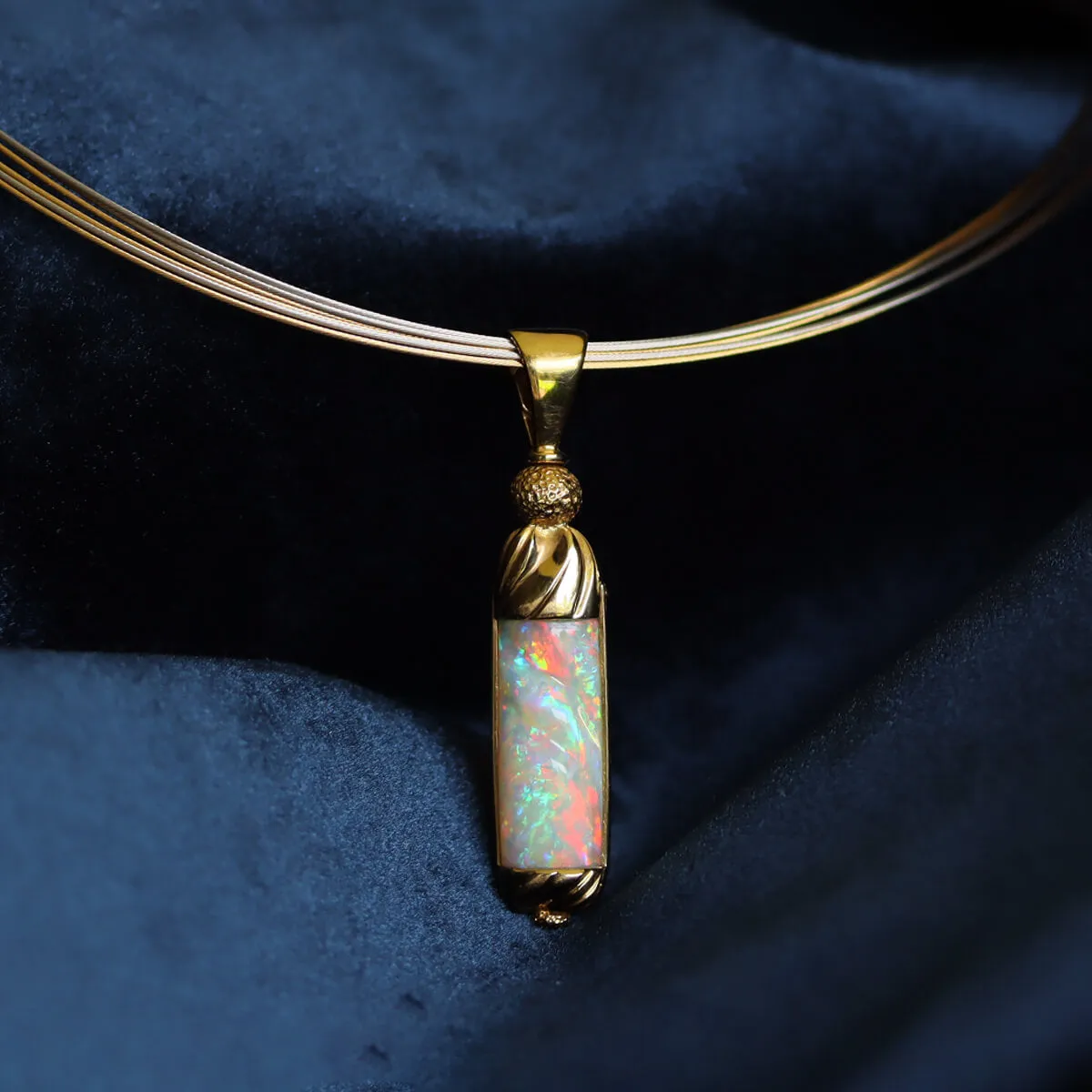 Fossil Opal Necklace