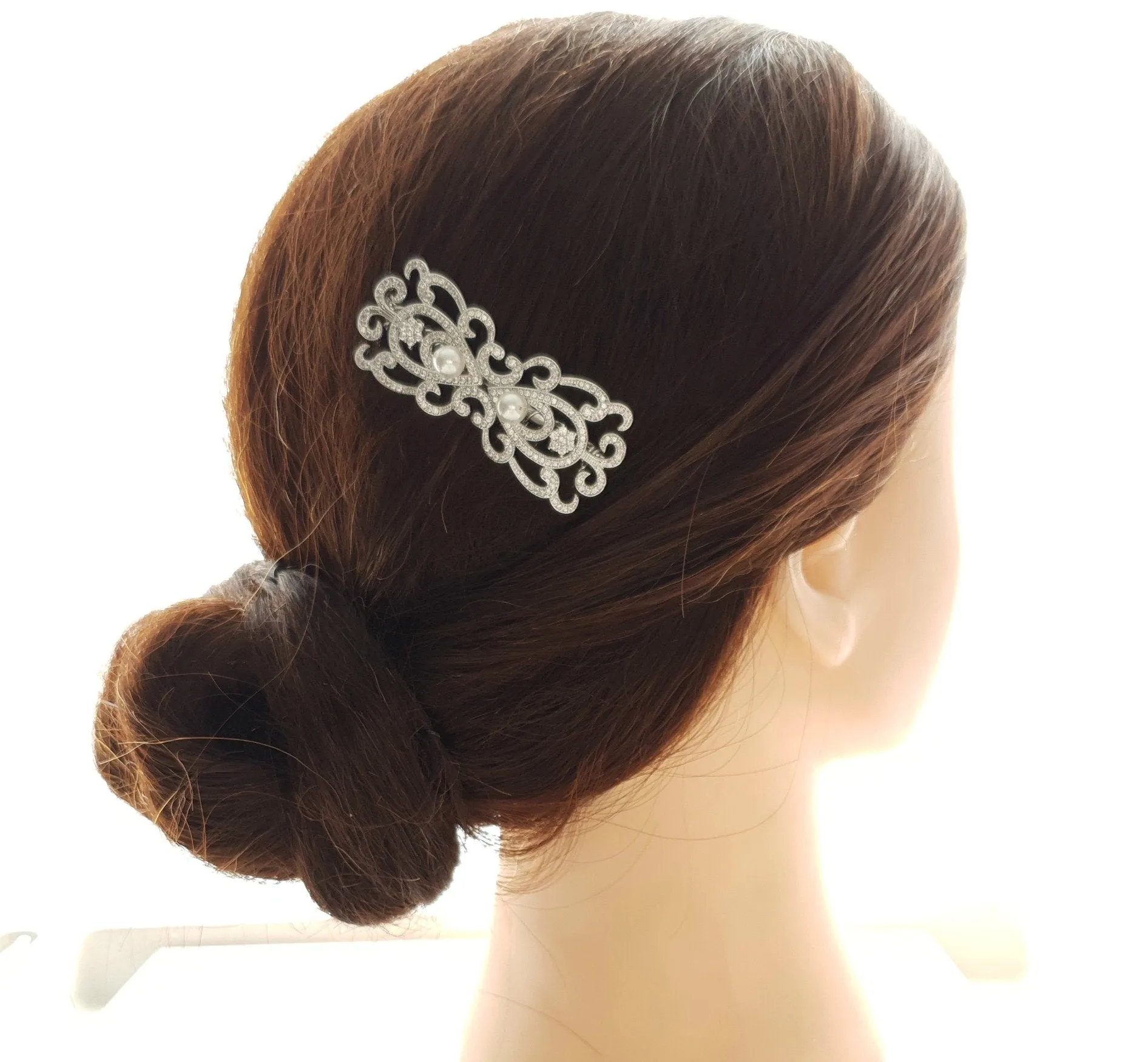 Gold Bridal & Wedding Hair Comb-Arletty