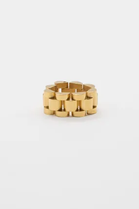 Gold Watch Band Ring