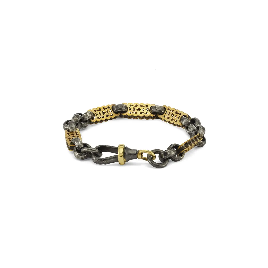 GRAND TOUR MEN'S LE HAVRE WAFER LINK BRACELET