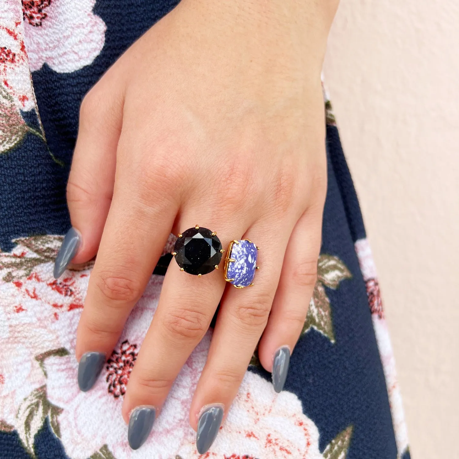 Indigo Soleil Ring