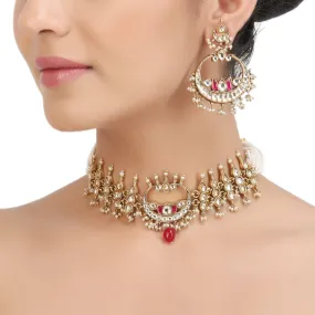 KANTHI KUNDAN RHEA CHOKER SET