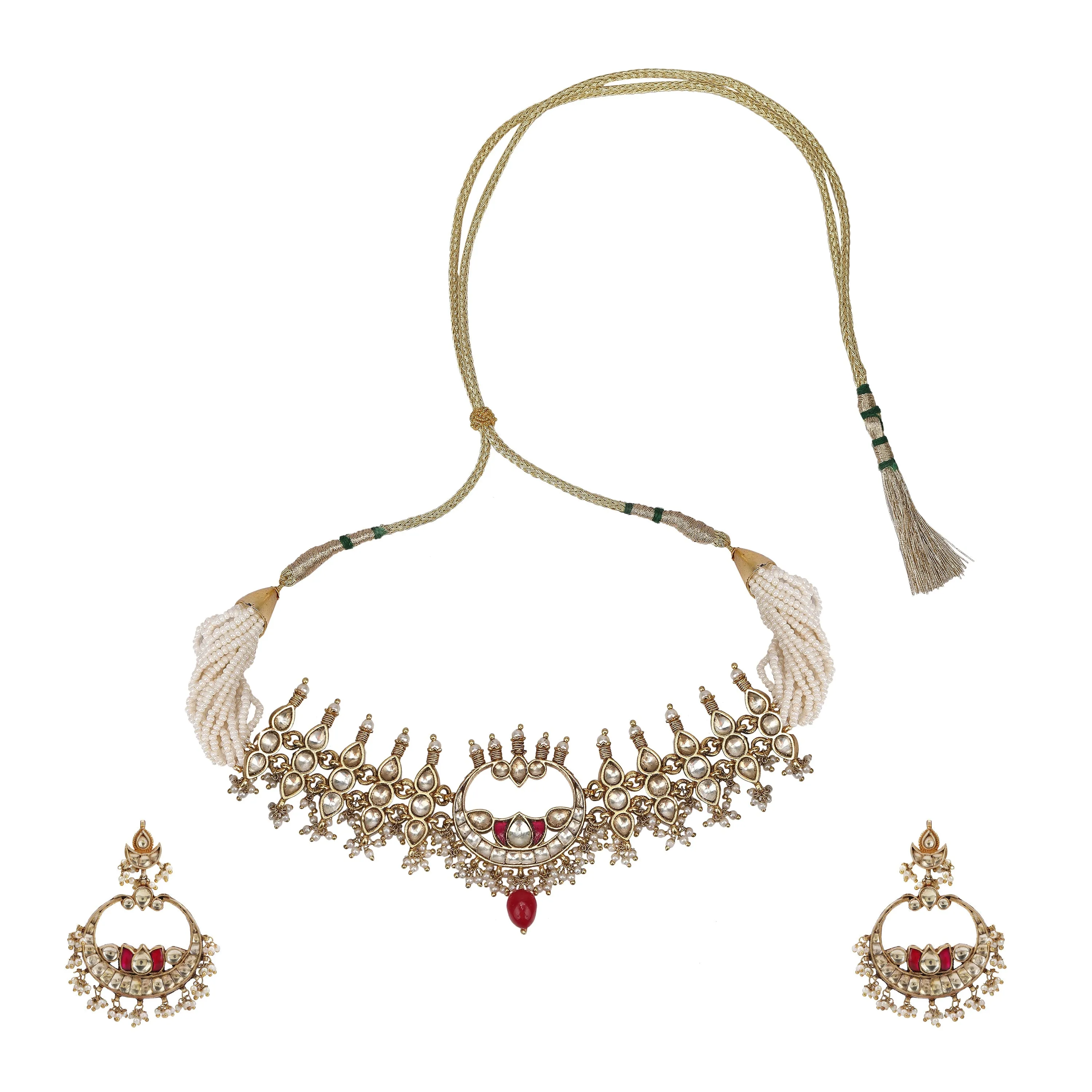 KANTHI KUNDAN RHEA CHOKER SET