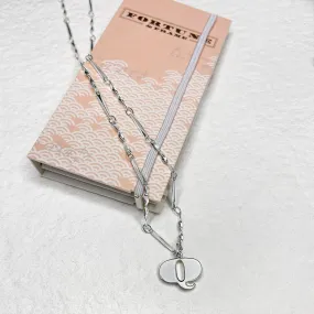 Letter Necklace (Q) - Silver