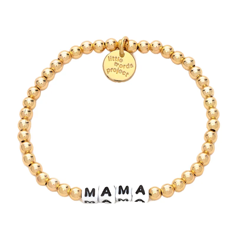 LITTLE WORDS PROJECT | Mama Gold-Filled Bracelet