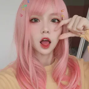 LOLITA GRADUAL PINK STRAIGHT WIG BY31006