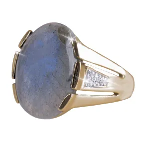 Men's Labradorite Ring