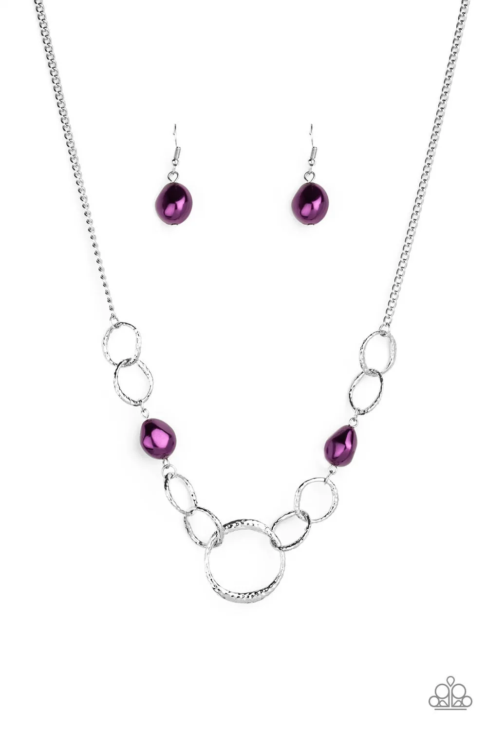 Paparazzi Lead Role - Purple Necklace