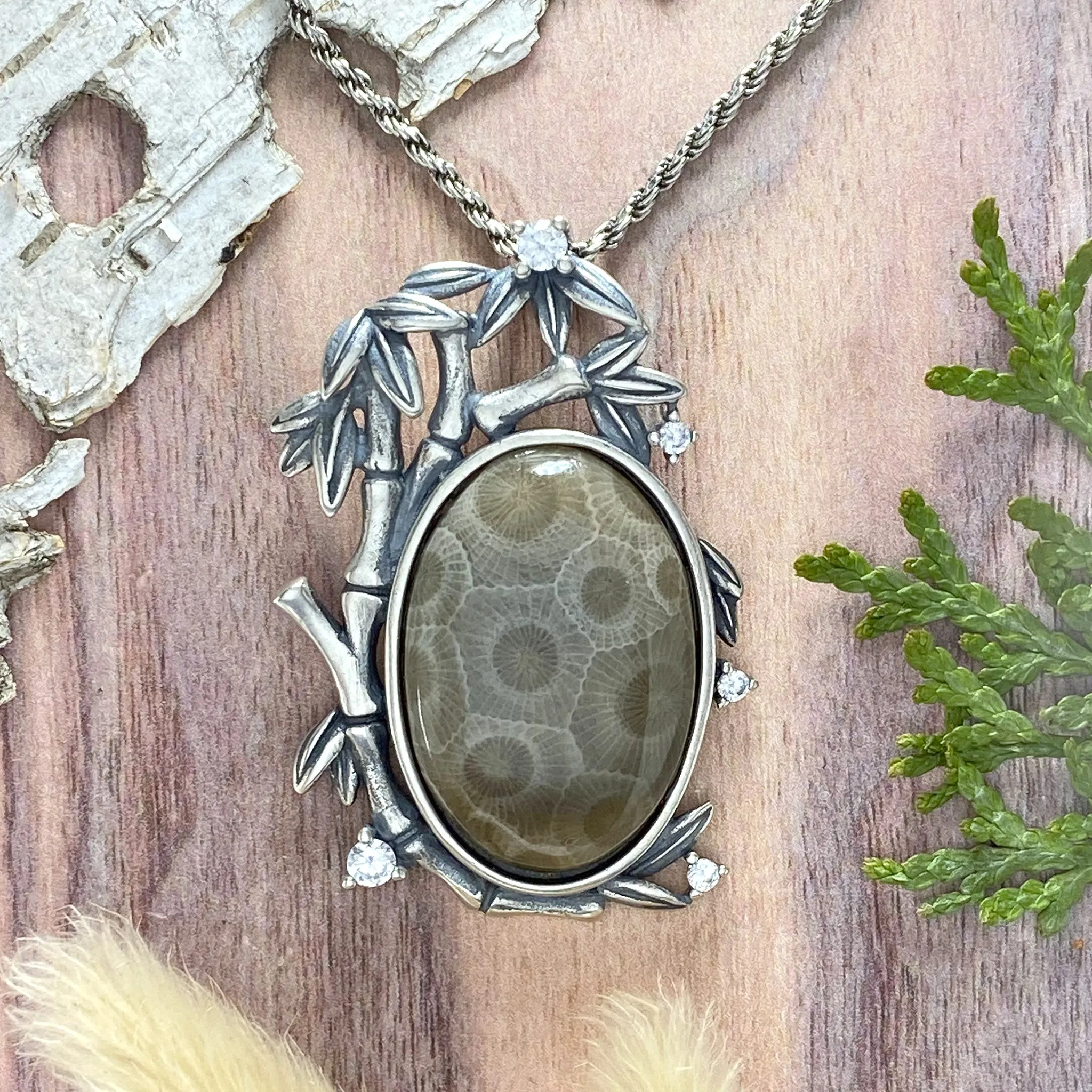 Petoskey Stone Pendant