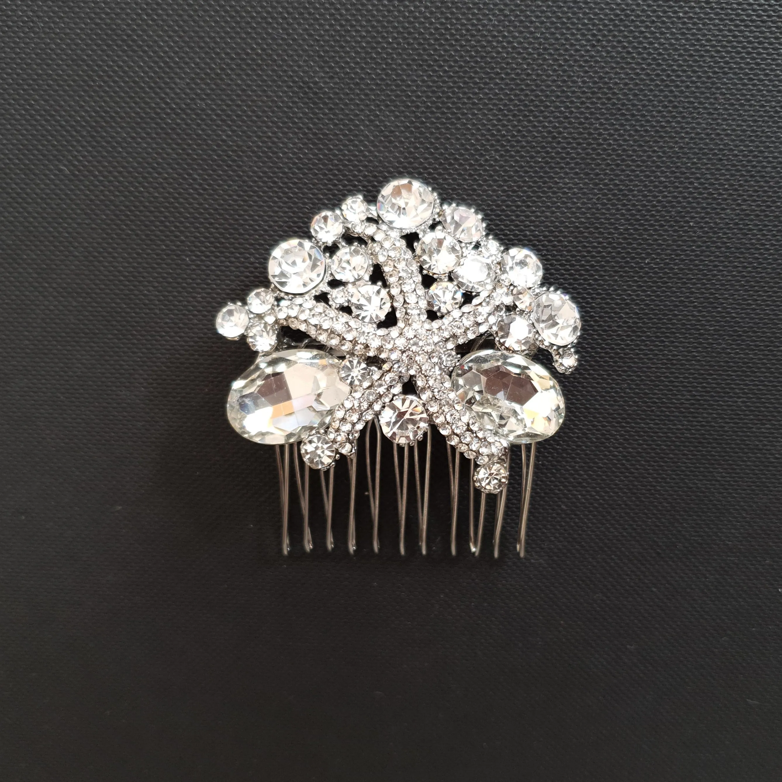 Starfish Hair Comb For Brides & Bridesmaids-Starfish