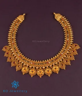 The Samanvitha Silver Navratna Necklace