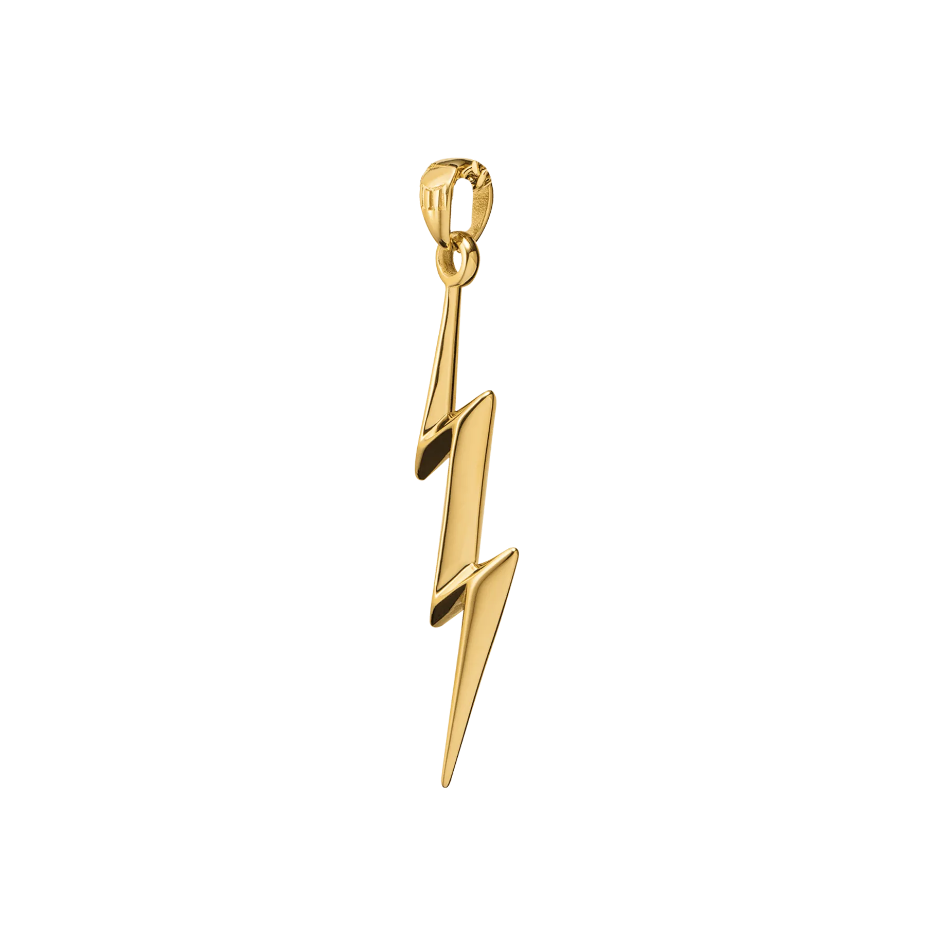 Thunderbolt Pendant - Gold