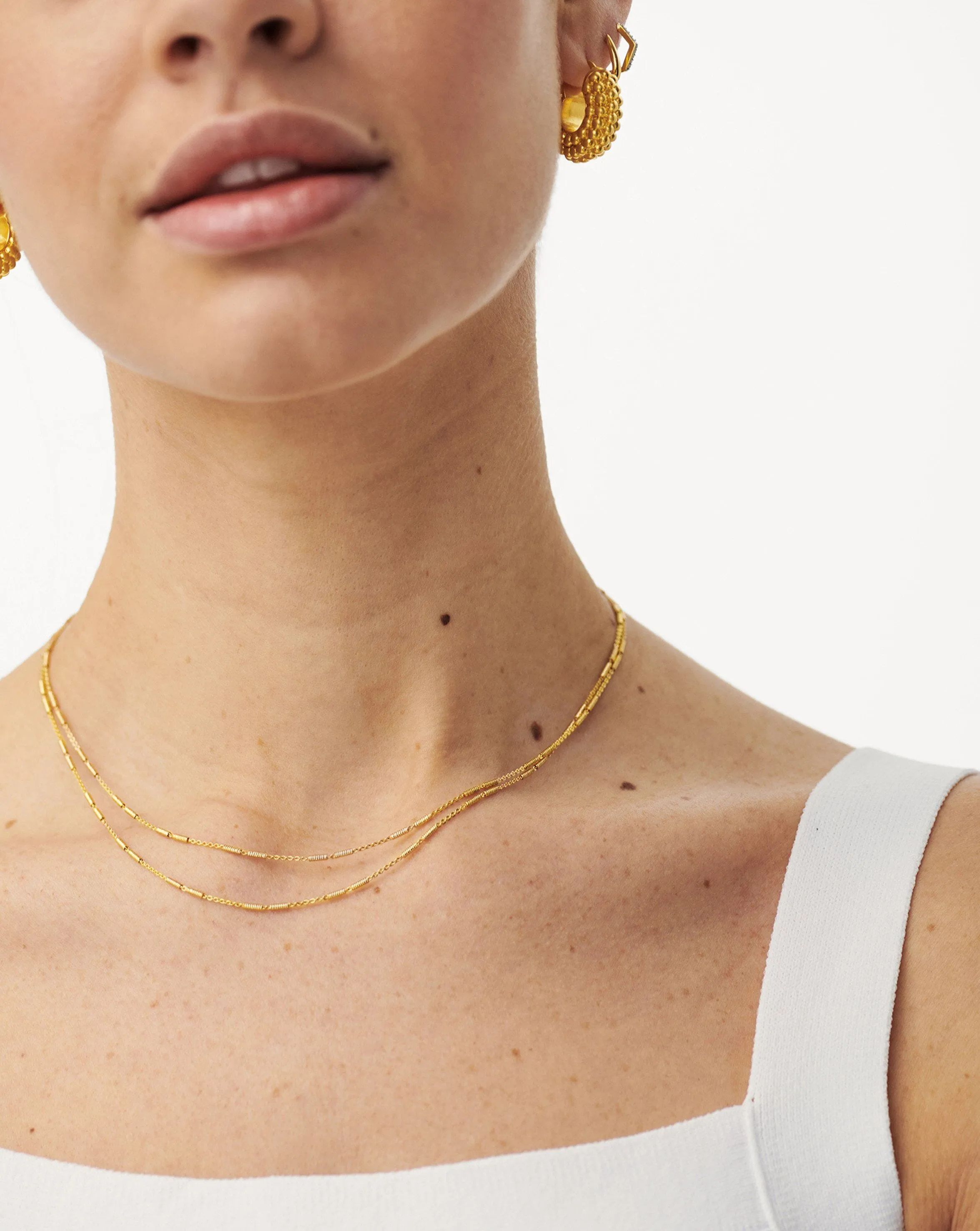 Vervelle Double Chain Necklace