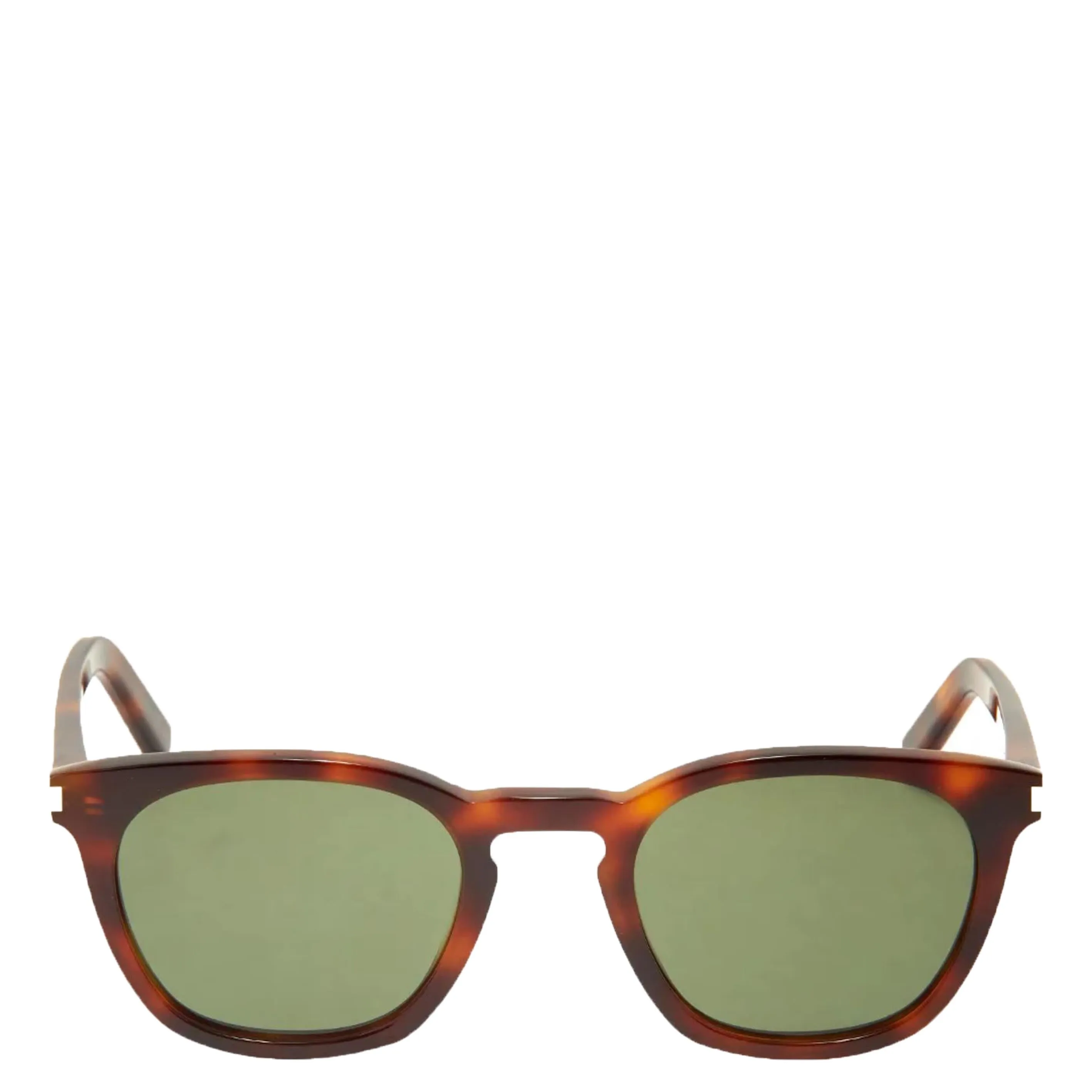 YSL SL356 Sunglasses XL, Havana/Green