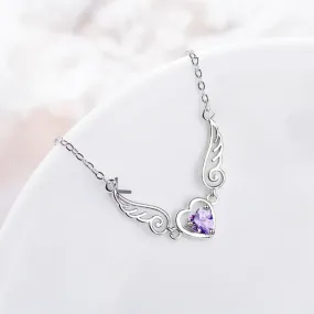 Zircon Pendant Chain Necklace For Women